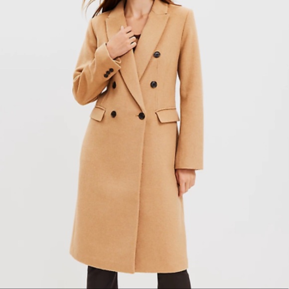Loft Camel Coat - Picture 2 of 4